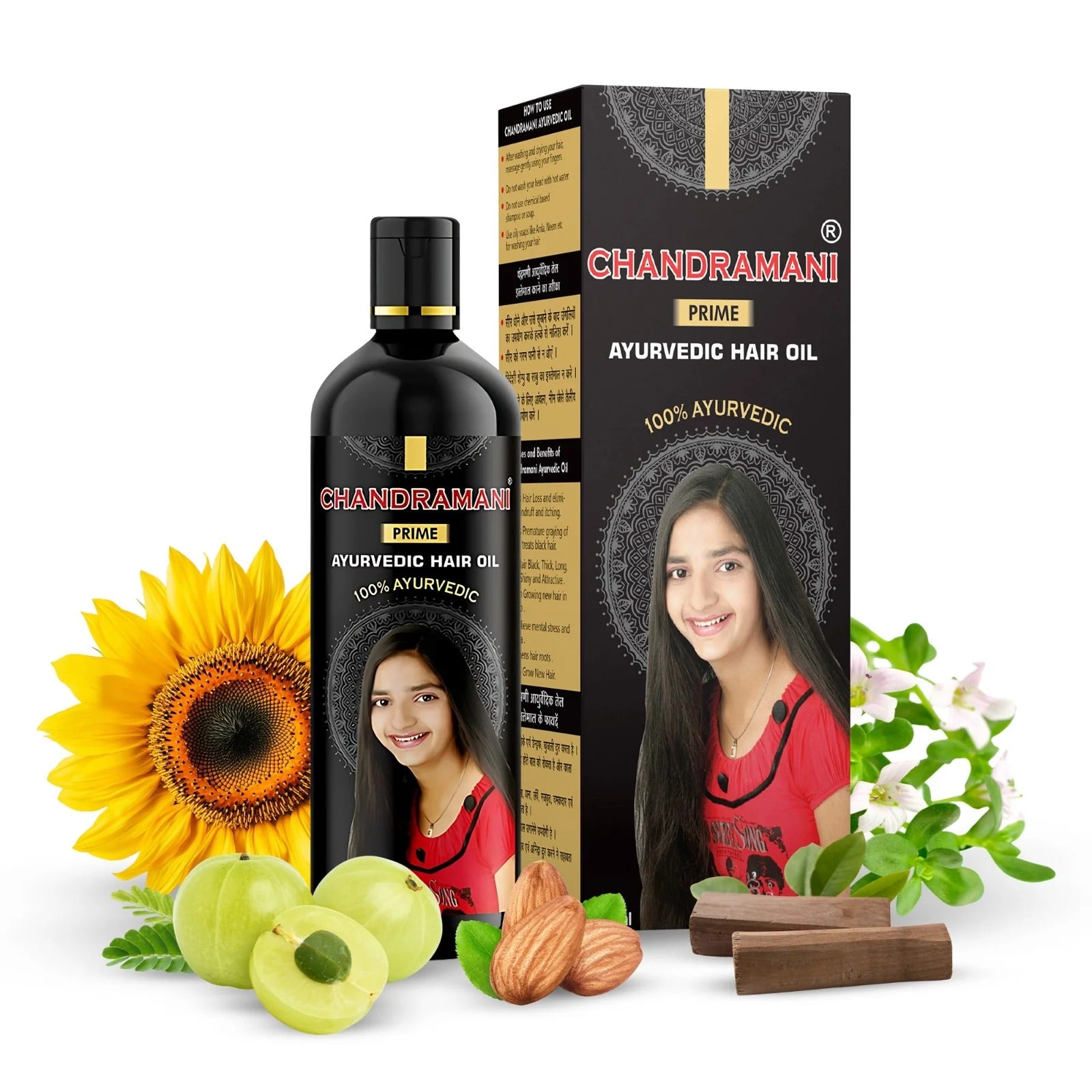 Chandramani Prime Ayurvedic Hair Oil- 200 ml